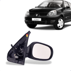Retrovisor Clio 00 01 02 A 2007 2008 2009 2010 2011 2012 Com Controle