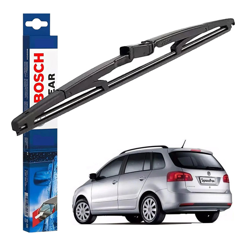 Palheta Traseira Limpador Vidro Vigia REAR Original Bosch Volkswagen Spacefox 2013 A 2018