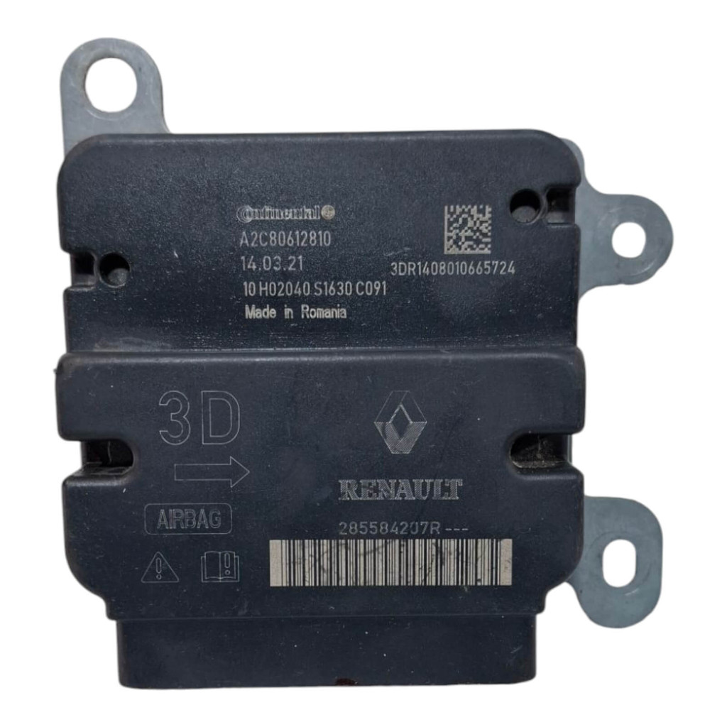 Módulo Airbag Renault Logan Sandero 2015/2018 285584207r