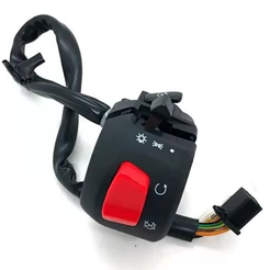 Punho Partida Gsr 150 Suzuki Gsr 125i Lado Direito Interruptor Partida Emergência