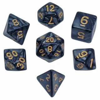 Conjunto de dragão de duas cores, conjunto de 7 peças, acessórios de conjunto de dados de jogo, material, poliedro rpg p em Oferta na Shopee