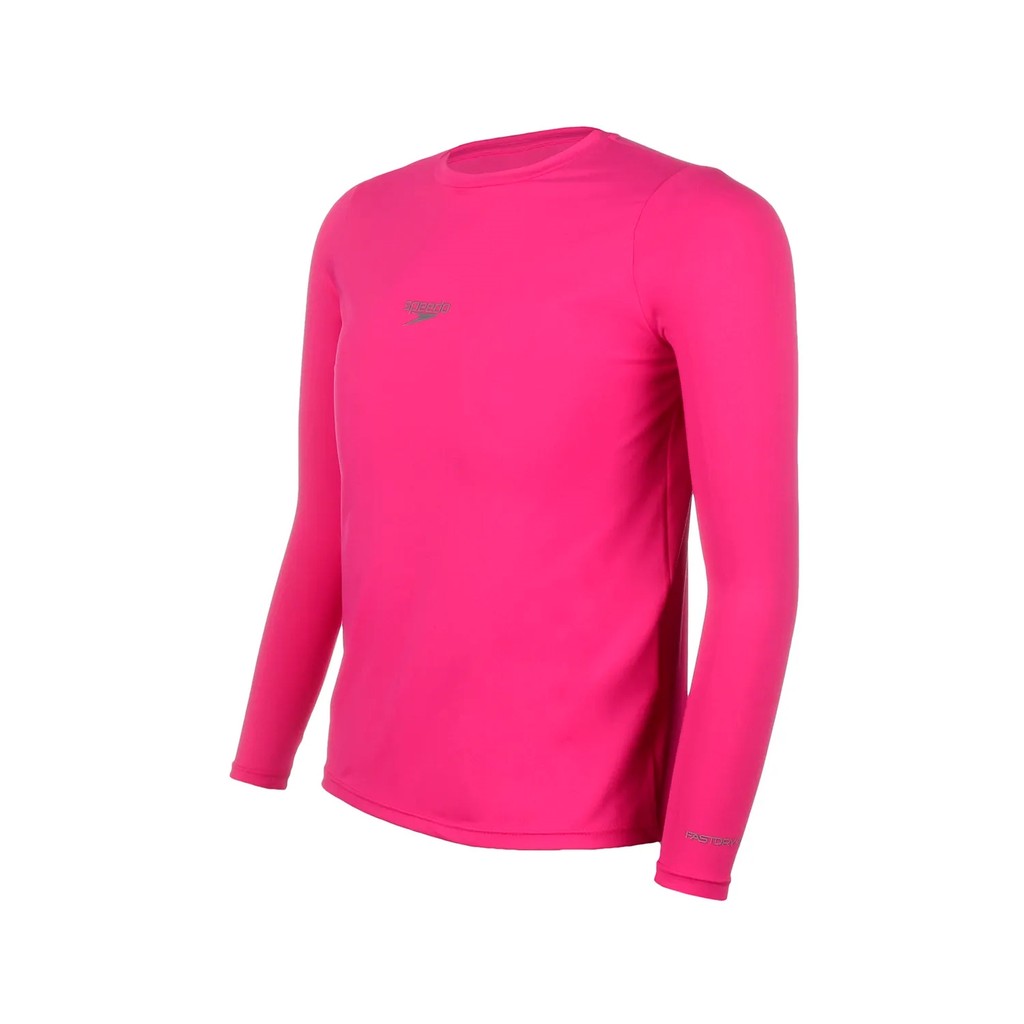 Camiseta Manga Longa Protection Infantil Rosa Euphoria - Speedo