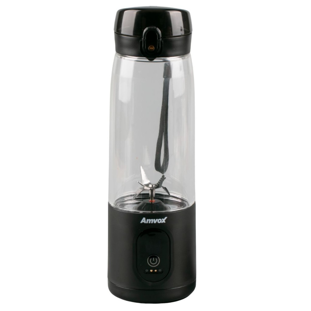 Liquidificador Portátil Amvox 220W ALQ 0108 Carregamento Magnético IPX7 Black BIVOLT em Oferta na Shopee