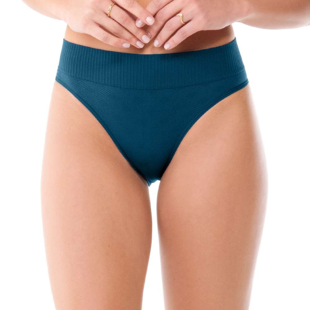 Calcinha Tanga Jacquard Sem Costura Anoitecer