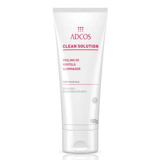Clean Solution Adcos Peeling de Hortelã Iluminador 100g em Oferta na Shopee