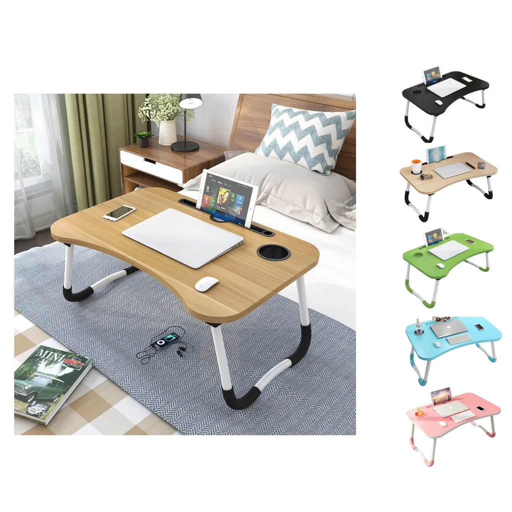 Mesa Portátil Para Notebook Home Office Estudo Refeição Cama em Oferta na Shopee