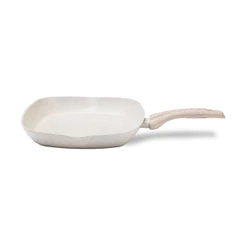 Grill com Indução Brinox Antiaderente Ceramic Life Sirius 28cm 2L Vanilla