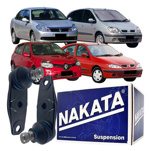 Par Pivô Suspensão Dianteiro Renault Clio Megane Scenic em Oferta na Shopee