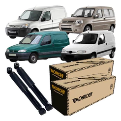 Par Amortecedor Traseiro Original Monroe Berlingo Partner