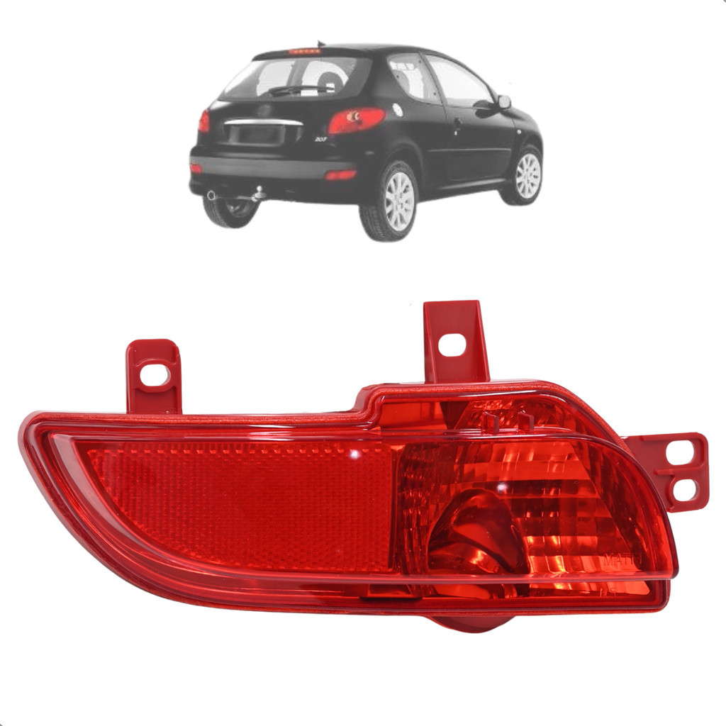 Lanterna Para-choque 207 Luz De Neblina Desde 2008 2009 2010 2011 2012 2013 2014 2015