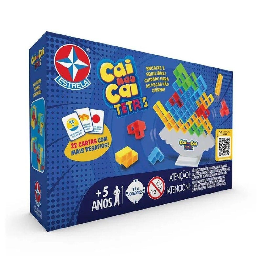 Jogo Cai Não Cai Tetris - Estrela - Hobbies & Collections