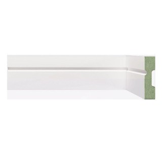 Kit Rodapé de MDF 5cm x 15mm x 2,40m 30 Barras com Friso Resistente a Umidade 503 Moldufama Com Friso em Oferta na Shopee