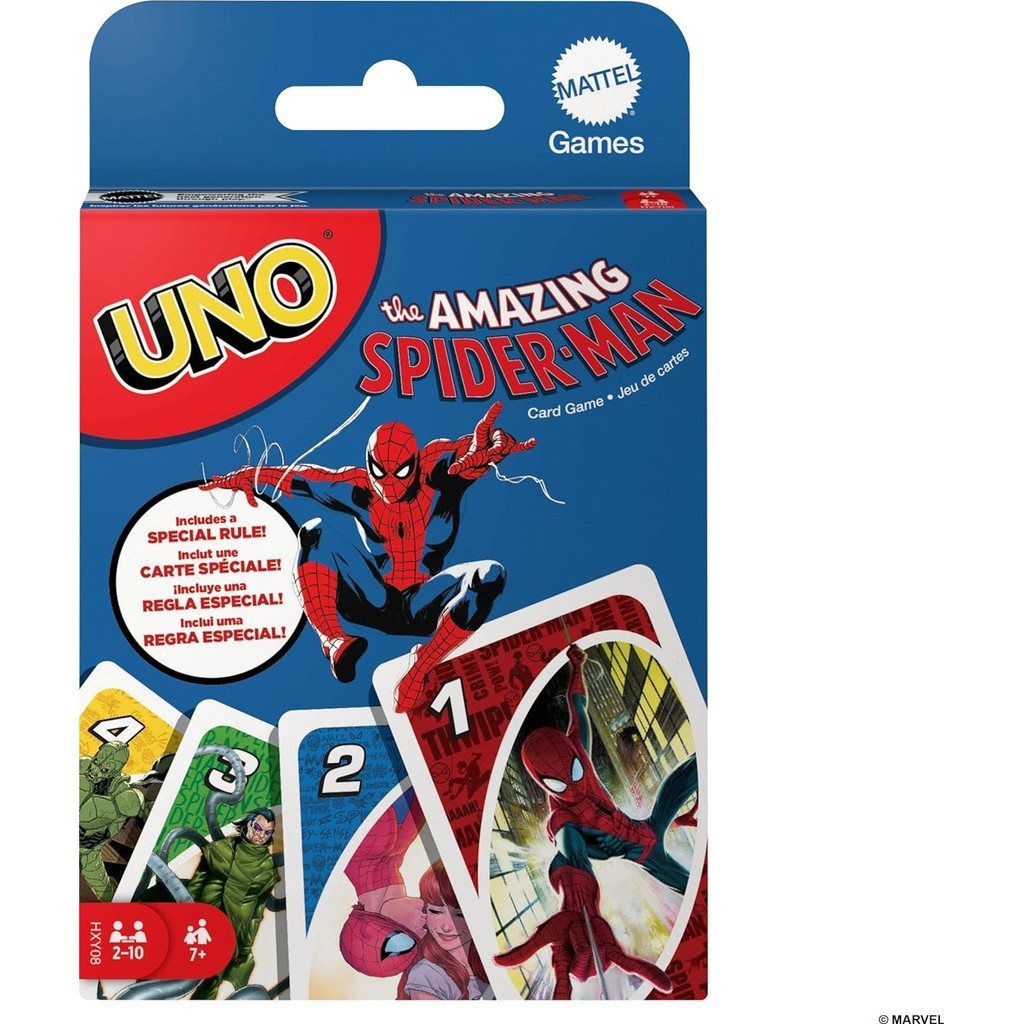 JOGO DE CARTAS UNO - SPIDERMAN - HOMEM ARANHA - ORIGINAL