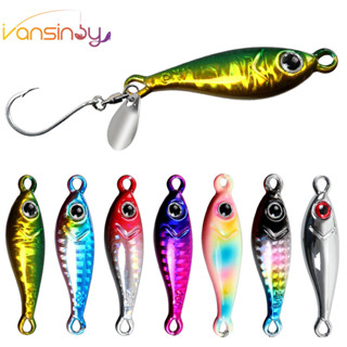 Isca De Pesca Metálica 5g-40g Iscas Longa Colher De Artificial Anzol em Oferta na Shopee