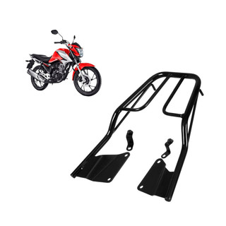 Suporte Bagageiro Em Tubo Titan 160 2016 Ex Pro Tork Original Aço Maciço Preto em Oferta na Shopee
