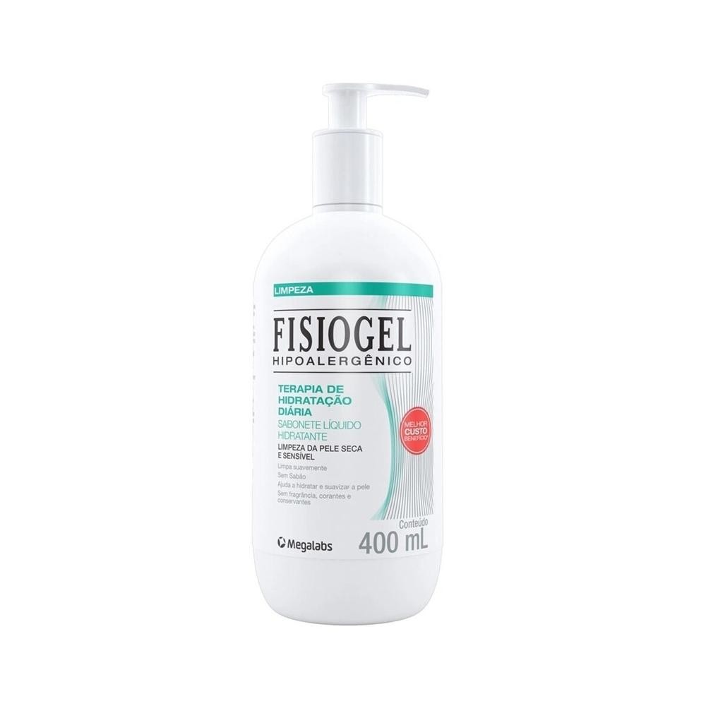 Sabonete Liquido Hidratante Fisiogel Hipoalergenico 400ml em Oferta na Shopee