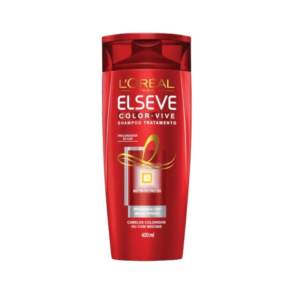 Shampoo Elseve Colorvive 400ml em Oferta na Shopee