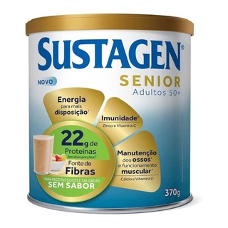 Sustagen Senior Adultos 50+ sem Sabor 370g em Oferta na Shopee