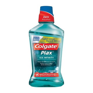 Enxaguante Bucal Colgate Plax Ice Infinity 500ml em Oferta na Shopee