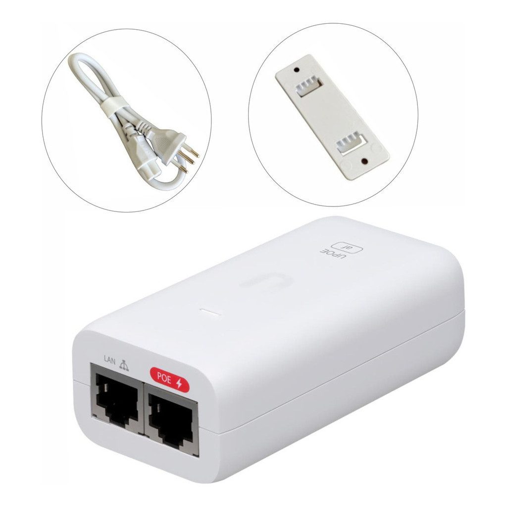 Fonte Ubiquiti U-poe-af-br 802.3af Poe 48v 0.5a - Unifi 6 em Oferta na Shopee