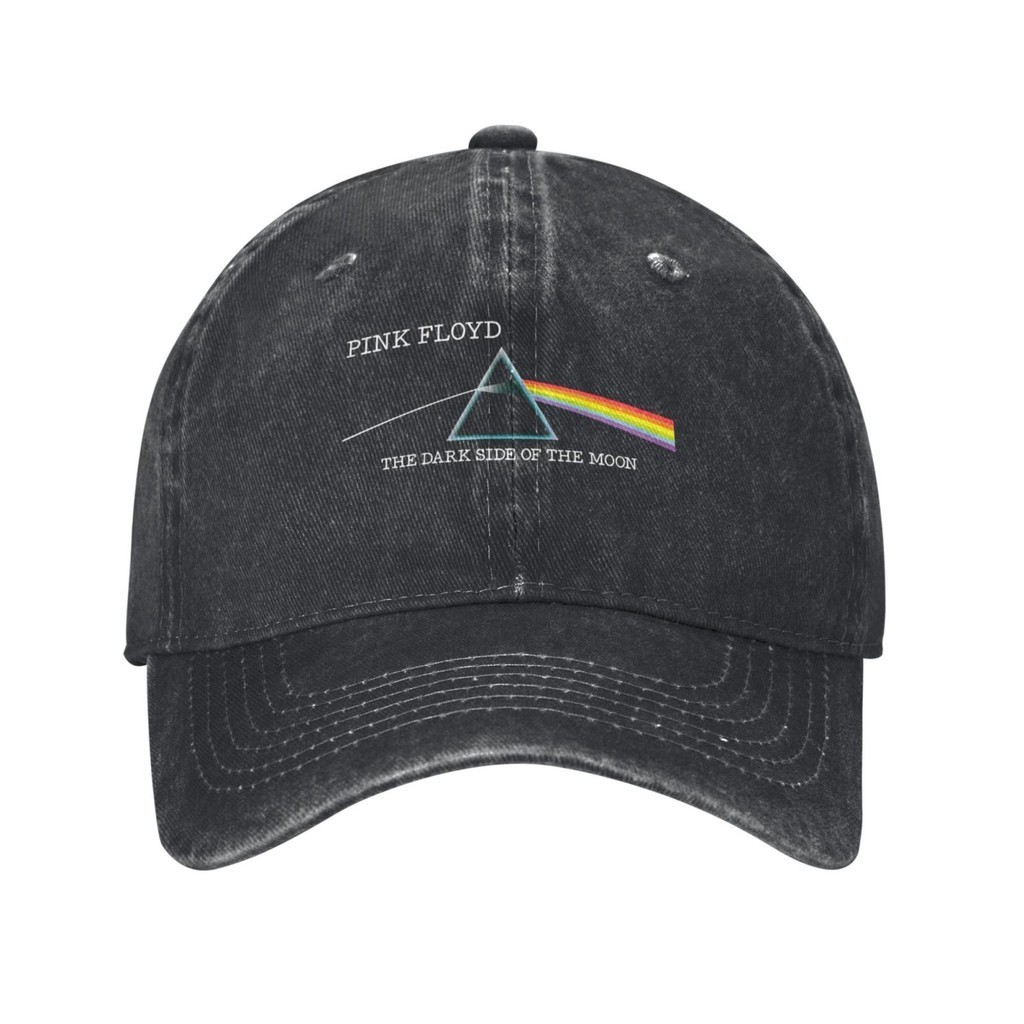 Pink Floyd Dark Side Of The Moon Casquette Chapéu De Cowboy Ajustável Sol Boné De Beisebol