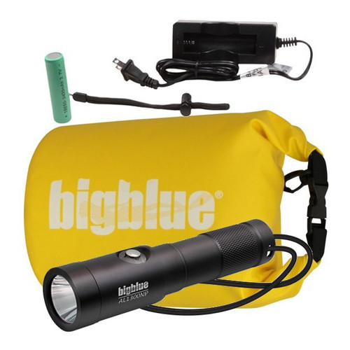 Lanterna Pesca Sub Foco Concentrado Al1300np - Big Blue