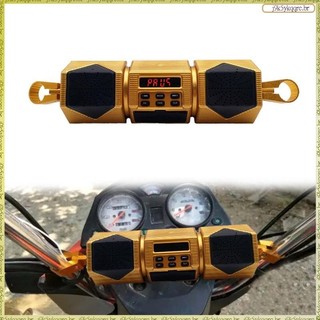[L E Q N] Motocicleta MP3 Player Guid Guidão Alto-Falante Música Bluetooth Rádio FM À Prova D'água Suporte Ajustável Bicicleta Áudio Estéreo 12V