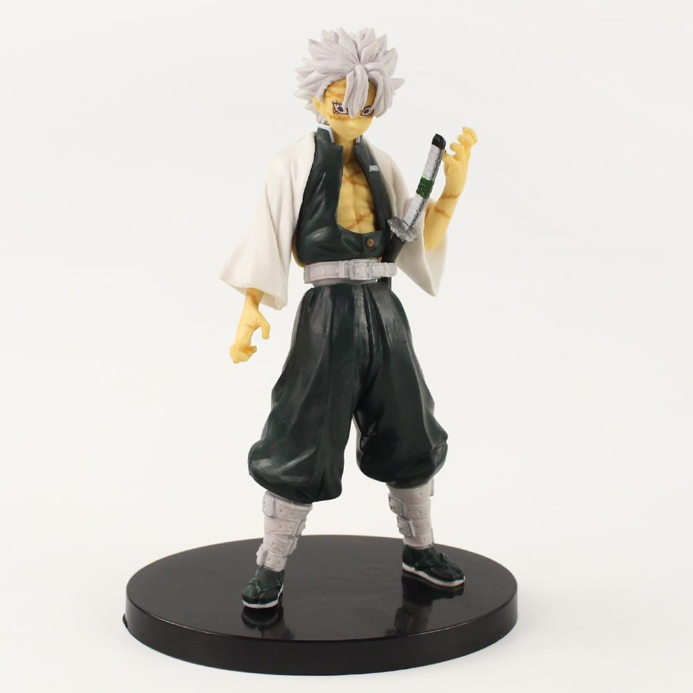 Boneco Sanemi Demon Slayer  Kimetsu Yaiba Action Figure  - Action Figure - Figura de Ação