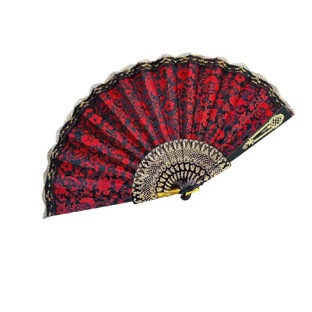 Leque Pomba Gira Cigana Vermelho Símbolo de Força e Sedução