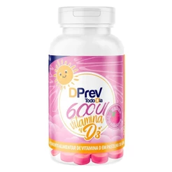 DPREV TODO DIA 600UI COM 30 GOMAS SABOR FRAMBOESA