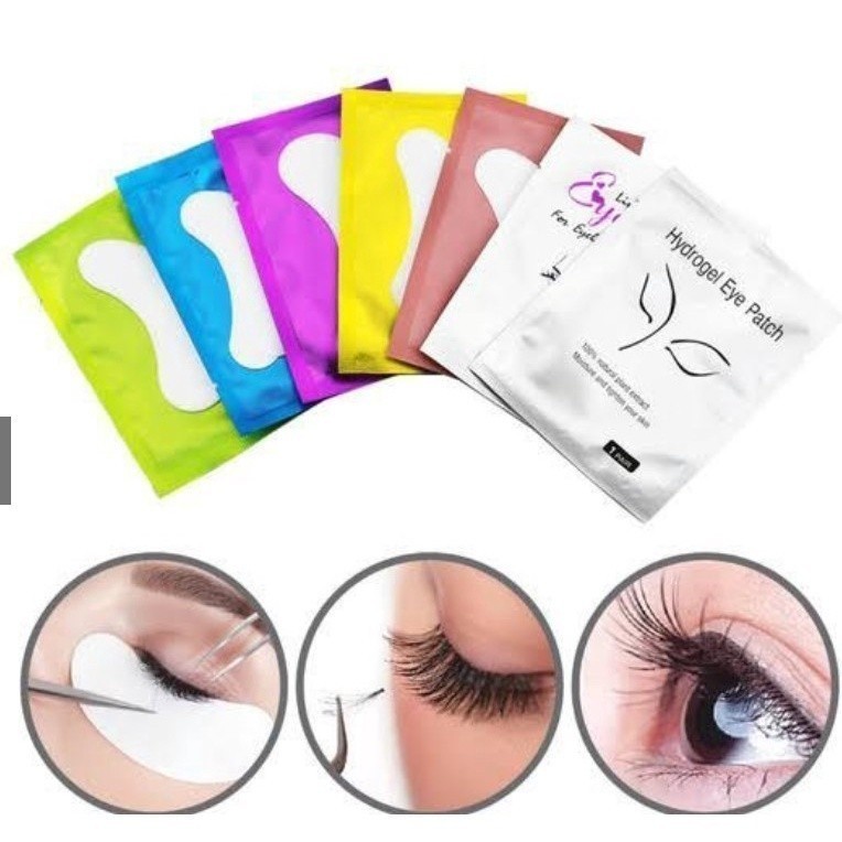 KIT 50 Pares de Gel Pads (100 Unidades) Adesivos em Gel Protetores de Pálpebras para Extensão de Cílios-ANA em Oferta na Shopee