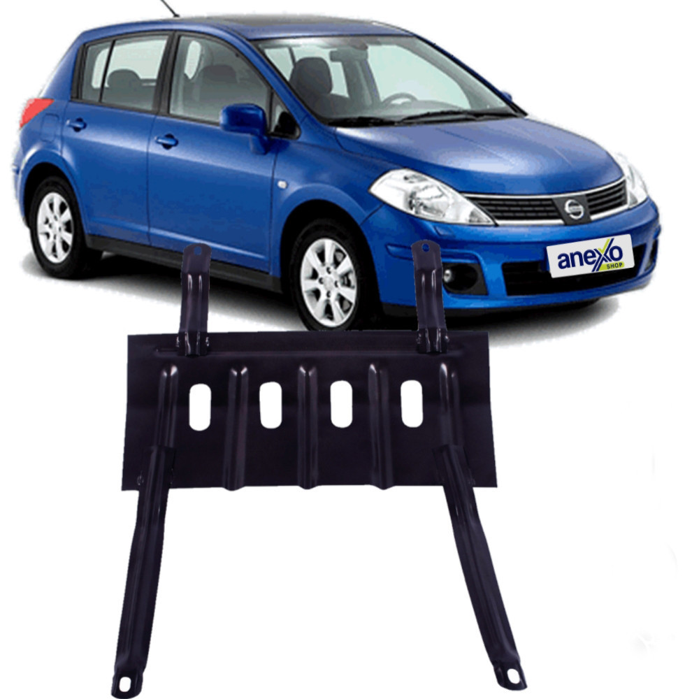 Protetor de Cárter Nissan Tiida 2009 a 2013 Atos AT-7000 Peito de Aço 1mm
