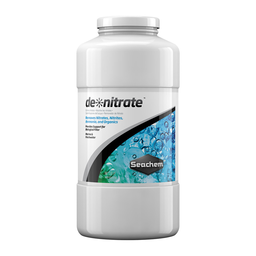 Seachem De Nitrate Removedor de Nitrato 1 Litro Aquário