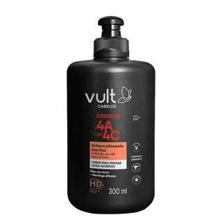 Creme Para Pentear Vult Ultra Nutritivo Crespos 4A a 4C 300ml em Oferta na Shopee