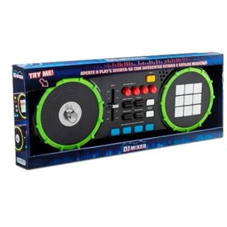 Brinquedo Dj Mixer Painel de Led  Multikids - BR1175 em Oferta na Shopee