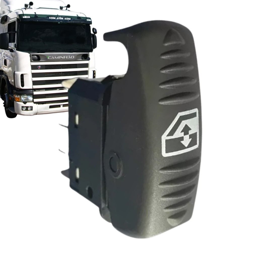 Interruptor Botão Vidro Elétrico para Scania 124 / 94 / 114 (1413146) em Oferta na Shopee