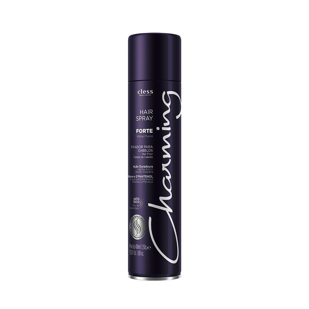 Charming Hair Spray Forte 400ml em Oferta na Shopee