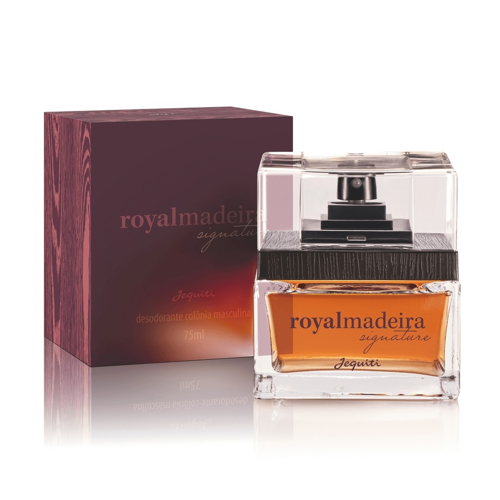 Colônia Masculina Royal madeira Signature 75ml - Jequiti