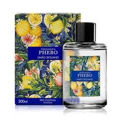 Deo Colônia Phebo Mediterrâneo Limão Siciliano 200ml