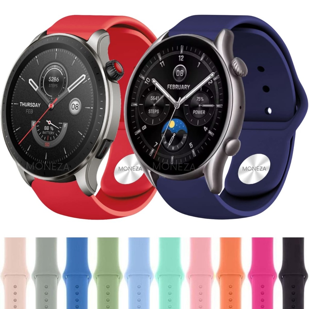Pulseira Para Amazfit GTR 4 New / Pulseira Silicone Para Amazfit GTR 4 / Pulseira Para Amazfit GTR 4