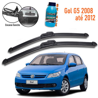 Par Palheta Parabrisa Dianteiro do Gol G5 2008 até 2012 + Brinde Limpador de Vidros Automotivo 100ml em Oferta na Shopee