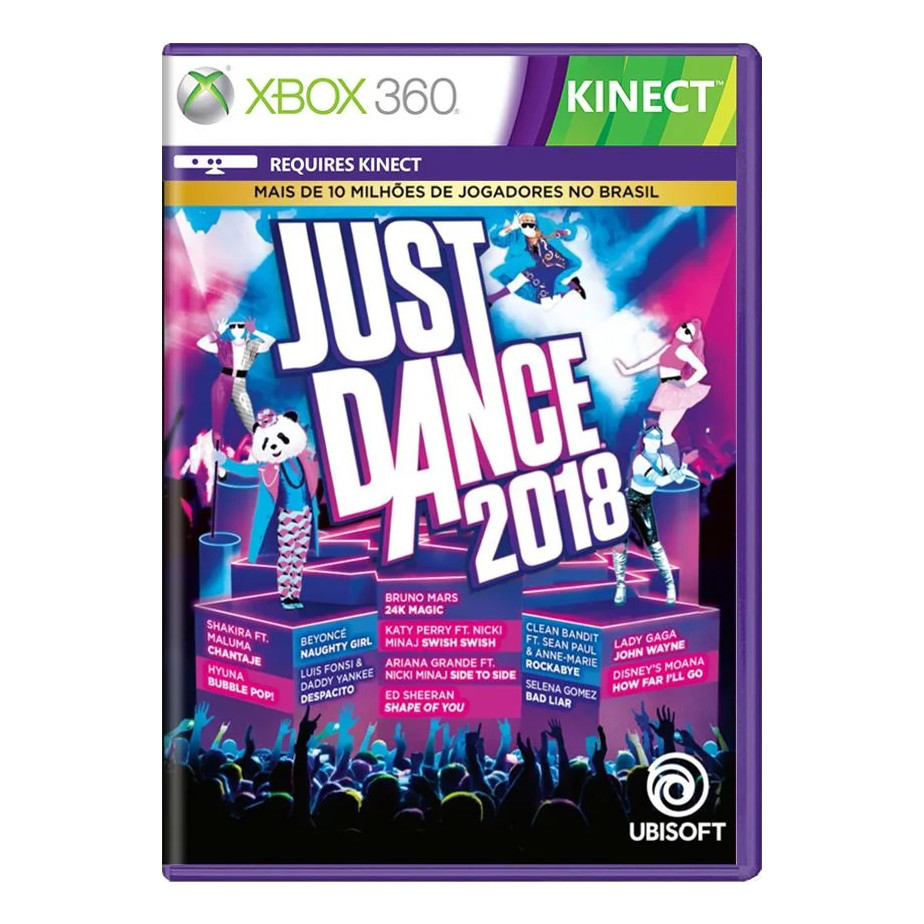 Jogo Just Dance 2018 | Usado | Xbox 360 M.Fisica
