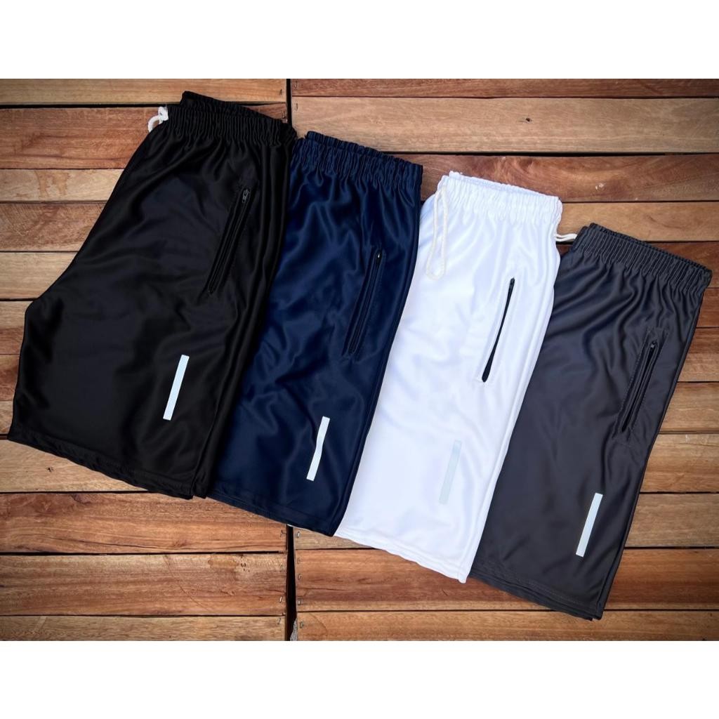 Kit 04 Bermudas Short Masculino Básico Pro Dia-a-Dia - Diversas Cores e Kits - Queima de Estoque!