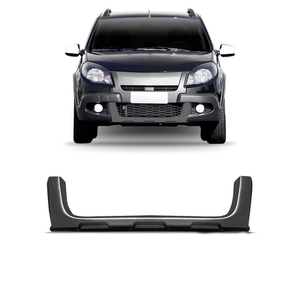 MOLDURA PARACHOQUE DIANTEIRO SANDERO STEPWAY 12 13 14 INF