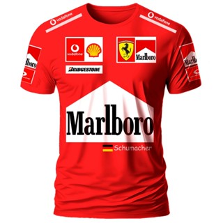 Camiseta  Reset Formula 1 Schumacher 100% Algodão em Oferta na Shopee