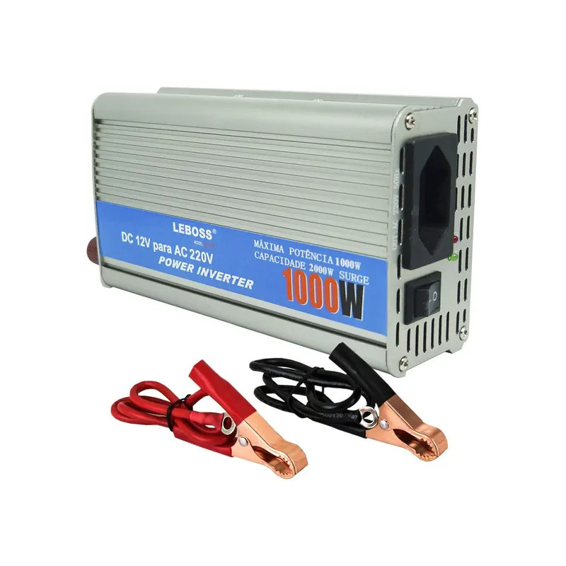 Inversor de Tensão 12V para 110V 1000W LeBoss LB-521