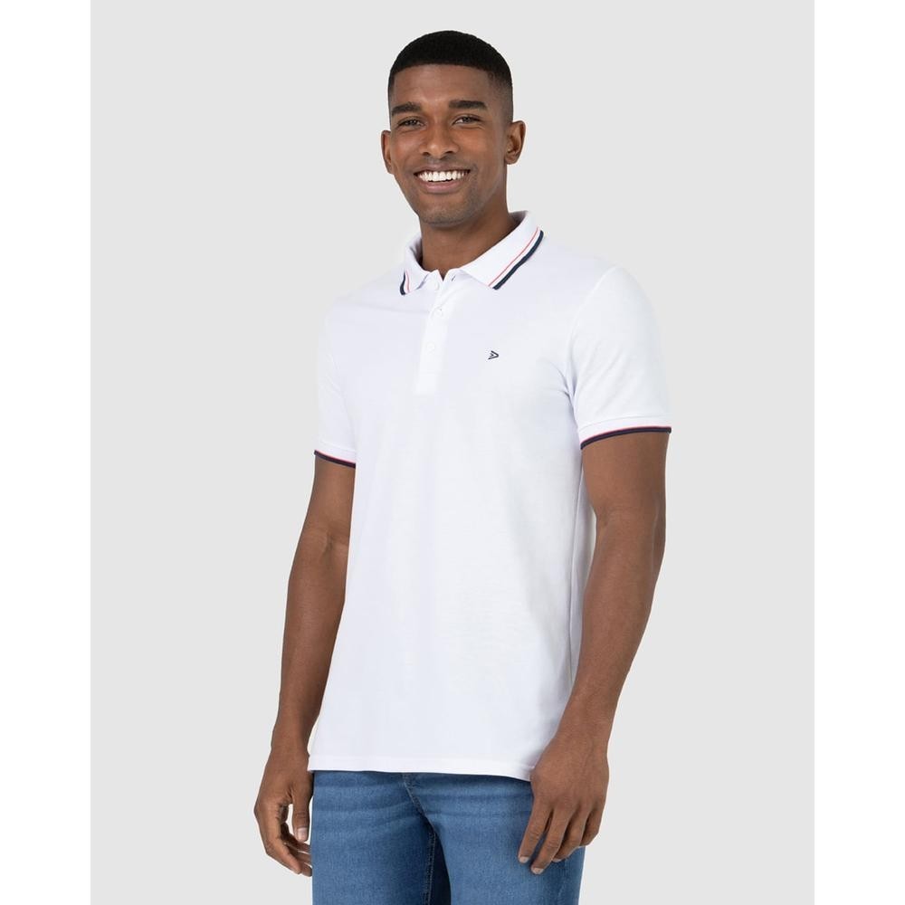 Camisa Polo Piquet Premium Malwee em Oferta na Shopee