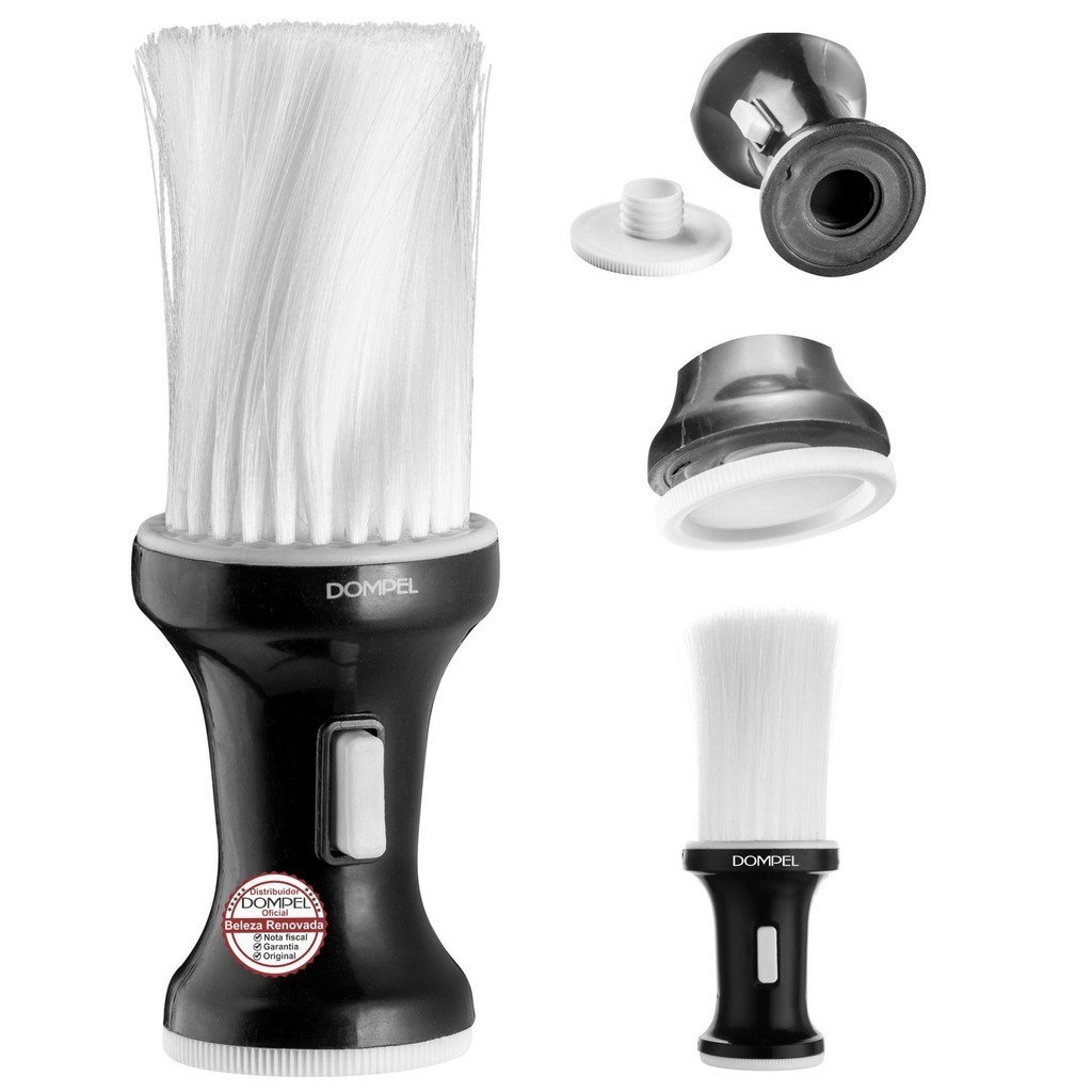 Espanador De Cabelo Talqueiria Profissional Barbeiro E Salão