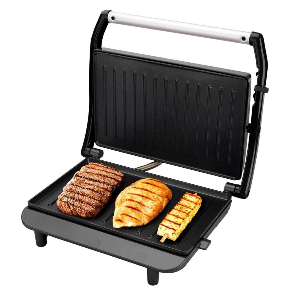 Detalhes do Sanduicheira e Grill Panini PGR165 Lenoxx Preto 127V