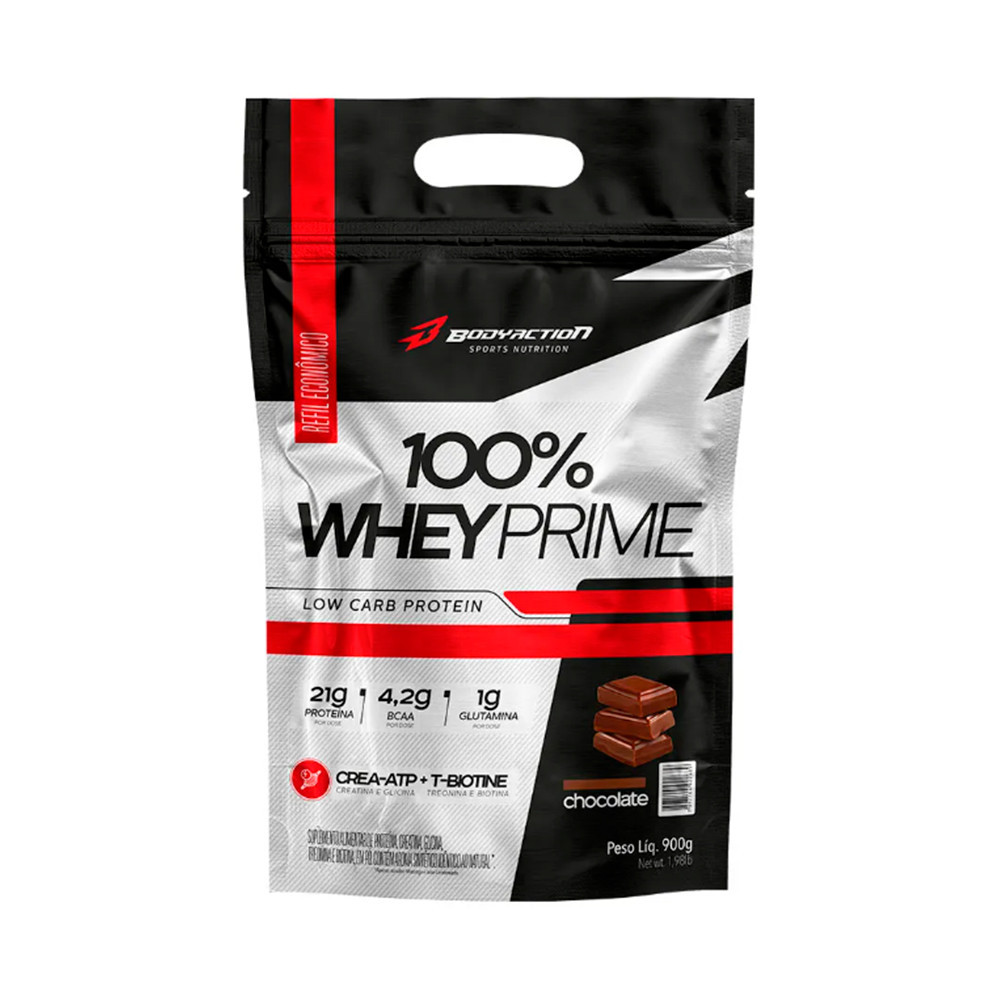 100% Whey Prime 900g Refil - Body Action